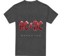 AC/DC - T-shirt "Black Ice" pour homme/femme unie TV17414 (XXL) (Charbon de bois)