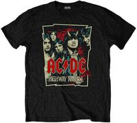 AC/DC T-shirt Highway To Hell Sketch Unisex Black L