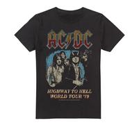 AC/DC - T-shirt HIGHWAY WORLD TOUR - Homme (TV13349)