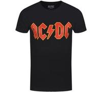 AC/DC T-Shirt Logo Homme Noir - Taille S Noir G