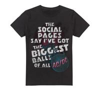 AC/DC - T-shirt manches courtes BIG BALLS - Homme (TV13316)