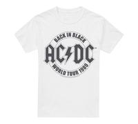 AC/DC - T-shirt motif emblème TOUR - Homme (TV13357)