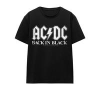 AC/DC - T-shirt motif logo BACK IN BLACK - Adulte (TV15406)