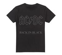 AC/DC - T-shirt motif logo BACK IN BLACK - Homme (TV13301)