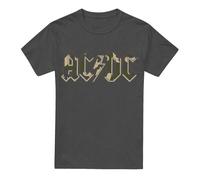 AC/DC - T-shirt motif logo camouflage - Adulte (TV17419)