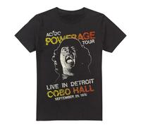 AC/DC - T-shirt motif sur l'avant POWERAGE TOUR - Homme (TV13314)