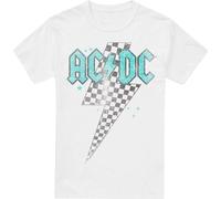 AC/DC - T-shirt pour homme "Skewed" TV13334 (4XL) (Blanc)