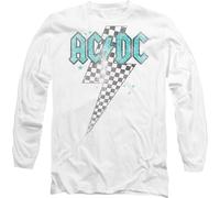 AC/DC - T-shirt "Skewed" pour homme/femme Unie TV9315 (XL) (Blanc)
