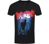 AC/DC T-Shirt Thunderstruck Homme Noir - Taille M Noir G