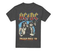 AC/DC - T-shirt WORLD TOUR - Adulte (TV17442)