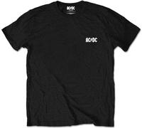 AC/DC Tričko About To Rock (Back Print) Uni Noir S
