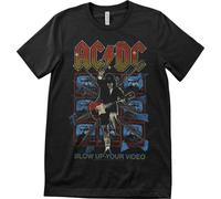AC/DC Tričko Blow Up Your Video Unisexe Noir M