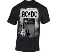 AC/DC Tričko In Rock We Trust Noir S