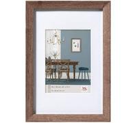 Walther Design Cadre photo Fiorito EF030N en bois Noyer 20 x 30 cm avec passe-partout