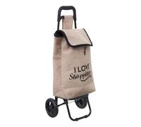 AC-Déco Chariot de Course - Taupe - Modèle aléatoire