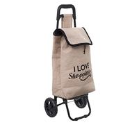 - Chariot de Marché "Jute" 33L Beige