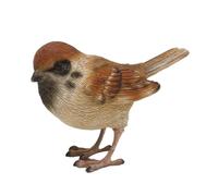 AC-Déco Décoration à Poser Moineau - Polyrésine - L 11,1 X P 4,9 X H 8 Cm