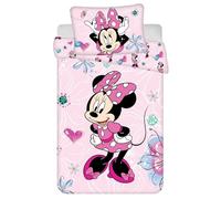 AC-Déco Disney - Parure De Lit Bébé en Coton Minnie 1" - 100 X 135 Cm