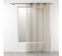 Ac-Deco - Panneau À Oeillets Telma - L 240 X L 140 Cm - Taupe - Livraison Gratuite