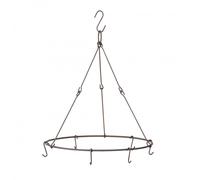 Ac-deco - Séchoir Métal Pour Fleurs Et Herbes - D 35,4 X H 40 Cm - Marron - Livraison Gratuite