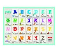 AC-Déco sous-Main - Abécédaire - 40,5 x 55 cm - Carton Rigide G