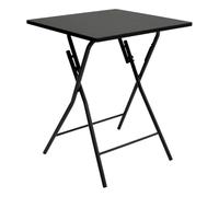 AC-Déco Table Pliante - Noir - Basic