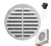 AC Deflector Cover No Drilling - Stainless Steel Anti-Direct Blow Baffle