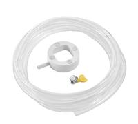 AC Drain Hose - Magnetic Condensate Kit | Transparent Pipe Clamp