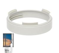 AC Exhaust Hose Coupler - Leak Resistant Seal, 5.9 Inch Window Vent Adapter Parts, Indoor Cooling Duct Connector Pipe, White ABS Tube Fitting Mount | Cooling Adapter For Men & Adults