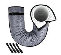 AC Hose Insulation Sleeve Adjustable Heat Insulated Pipe Protector