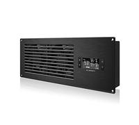 AC infinity Airframe T7-n Noir, High-airflow ventilateur de refroidissement Système 40,6 cm, d'admission d'air, pour équipement audiovisuel salles, placards et boîtiers