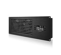 AC infinity Airframe T7 Noir, High-Airflow Ventilateur de Refroidissement Système d'échappement 40,6 cm, Circulation de l'air, pour équipement audiovisuel salles, placards et boîtiers