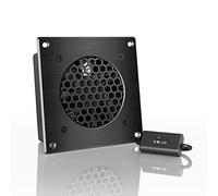 AC Infinity AIRPLATE S1, Quiet Cooling Fan System 4 with Speed Control, for Home Theater AV Cabinets