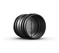 AC Infinity Amortisseur de retour de 10,2 cm, insert de conduit de flux d'air unidirectionnel avec lames pliables à ressort pour conduit de 10,2 cm dans les hottes et les ventilateurs de salle de bain