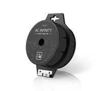 AC Infinity Attaches torsadées avec cutter intégré, 100 m, réutilisables, noires, pour le jardinage, le soutien des plantes et l'organisation du bureau à domicile