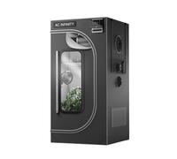 AC Infinity CLOUDLAB 422 Advance Tente de culture, 61 x 61 x 121,9 cm, poteaux de 2,5 cm, toile Mylar diamant 2000D haute densité, 2 x 2 pour culture hydroponique en intérieur