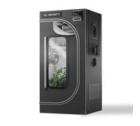 AC Infinity CLOUDLAB 632 Advance Tente de culture, 91,4 x 61 x 182,9 cm d'épaisseur, poteaux de 2,5 cm, toile Mylar diamant 2000D haute densité, support de contrôleur pour culture hydroponique en
