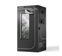AC Infinity CLOUDLAB 733 Advance Grow Tent 3 x 3 pôles, 2000D Mylar Canvas, Lab-Tested plus haute réflectivité, plus grande fenêtre avec fermeture éclair, 36" x 36" x 72"