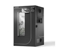 AC Infinity CLOUDLAB 844 Advance Tente de culture 4 x 4, 120 x 120 x 200 cm avec poteaux les plus épais de 2,5 cm, toile Mylar diamant 2000D la plus haute densité, support de contrôle pour culture