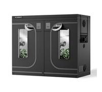 AC Infinity CLOUDLAB 894 Tente de culture Advance 20 x 10 cm, poteaux les plus épais de 2,5 cm, toile Mylar 2000D, réflectivité la plus élevée testée en laboratoire, plus grande fenêtre à fermeture