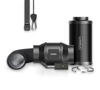 AC Infinity Cloudline Lite Kit de filtration d'air 15,2 cm avec ventilateur en ligne et filtre à charbon, système de refroidissement et de ventilation pour tentes de culture, hydroponie, jardinage