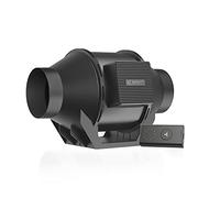 AC Infinity CLOUDLINE A4 Ventilateur silencieux de 10,2 cm avec contrôleur de vitesse, moteur EC - Ventilateur d'échappement pour booster de refroidissement, tentes de culture, hydroponie