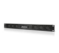AC Infinity CLOUDPLATE T1-N Panneau de ventilateur à montage en rack 1U, flux d'air d'admission, pour refroidissement AV, home cinéma, réseau, 48,3 cm