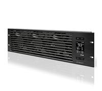 AC Infinity CLOUDPLATE T9-N Panneau de ventilateur à montage en rack 3U, flux d'air d'admission, pour refroidissement AV, home cinéma, réseaux 48,3 cm