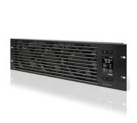 AC Infinity CLOUDPLATE T9, Panneau de ventilateur à montage en rack 3U, flux d'air d'échappement, pour refroidissement AV, Home Cinéma, rack réseau 19"