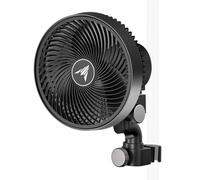 AC Infinity CLOUDRAY S6, ventilateur de tente de culture, 15,2 cm, avec 10 vitesses, moteur EC, IP-44, refroidissement de circulation hydroponique silencieuse, noir, oscillation automatique (AC-CCS6)