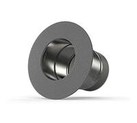 AC Infinity Collier de démarrage de conduit de 10,2 cm, bride d'entrée en acier galvanisé pour conduit de 10,2 cm avec séchoirs et hottes de cuisinière