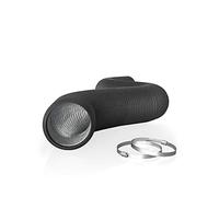 AC Infinity - Conduit de ventilation flexible en aluminium 10,2 cm - Protection robuste à quatre couches - 2,4 m de long - Pour chauffage, refroidissement, ventilation et échappement
