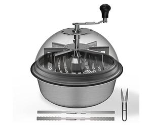 AC Infinity Coupe-bourgeons de 48 cm, dôme transparent avec lames tranchantes en acier inoxydable, pour couper les feuilles, les bourgeons, les fleurs, les plantes hydroponiques, 48 cm