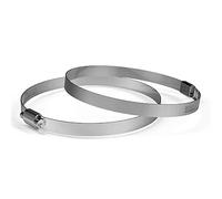 AC Infinity en Acier Inoxydable Colliers de Serrage, 10,2 cm (Lot de 2) pour conduits d'échappement, Chauffage, Refroidissement, Ventilation,